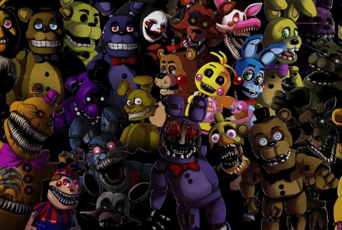 Fnaf 3 animatronics guide