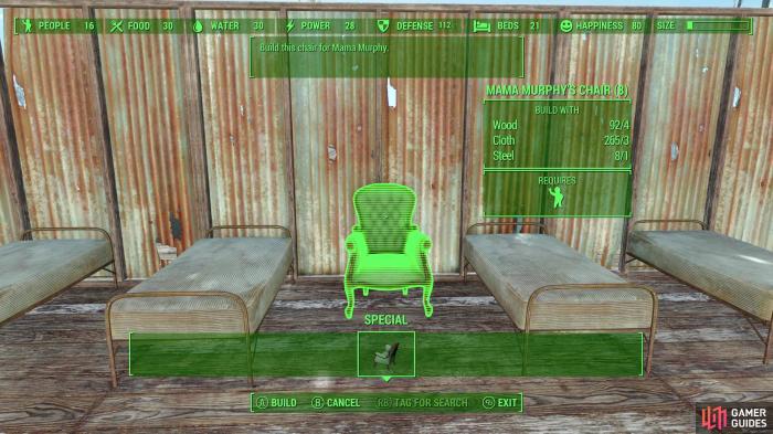 Build mama murphy's chair