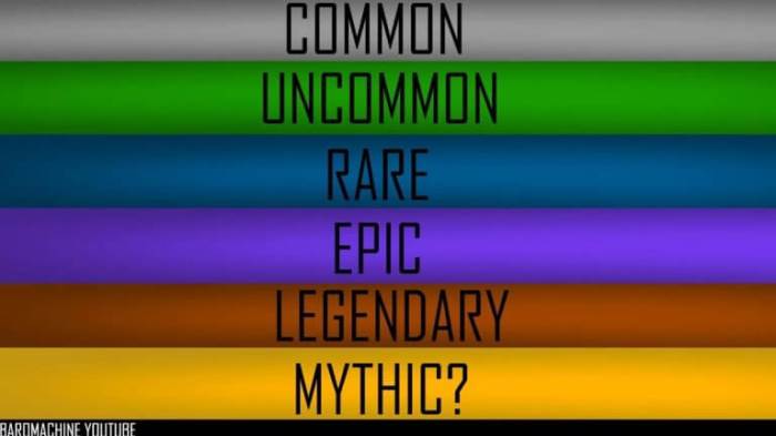 Is epic better than rare