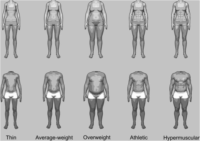 Feminine male body type