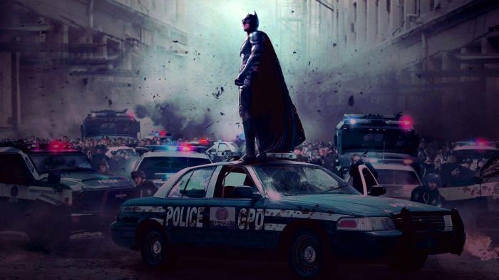 Batman and the police