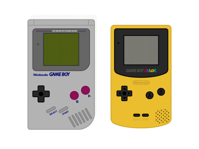 Gameboy advance vs color