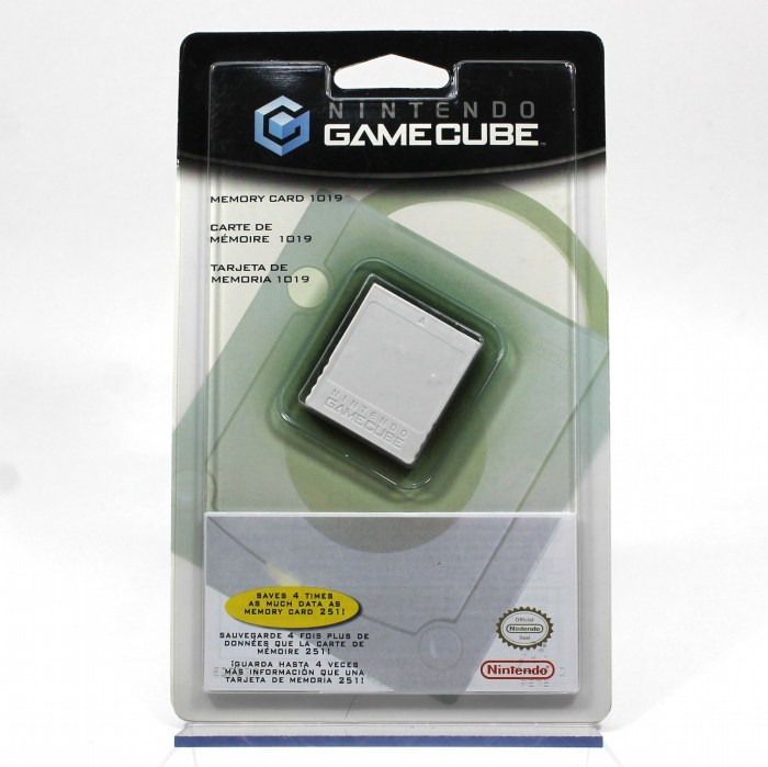 Gamecube memory card 1019