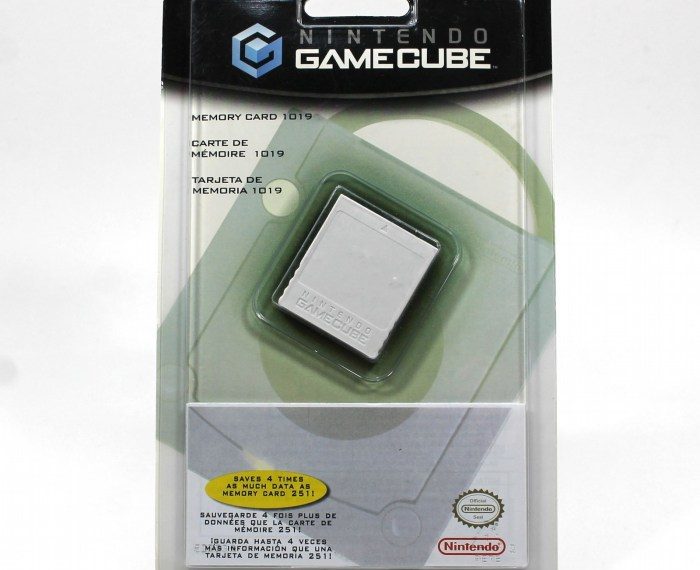 Gamecube memory card 1019