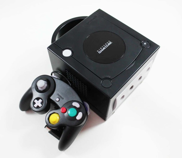 Gamecube black and white