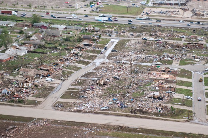 Flooding oklahoma major inclement dealing