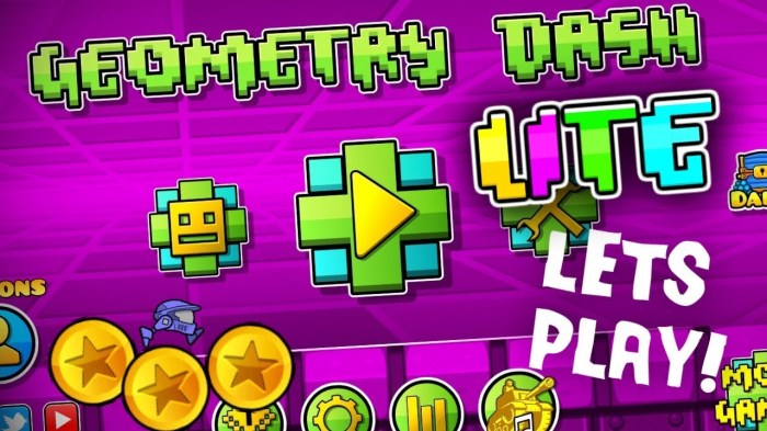 Geometry dash lite game