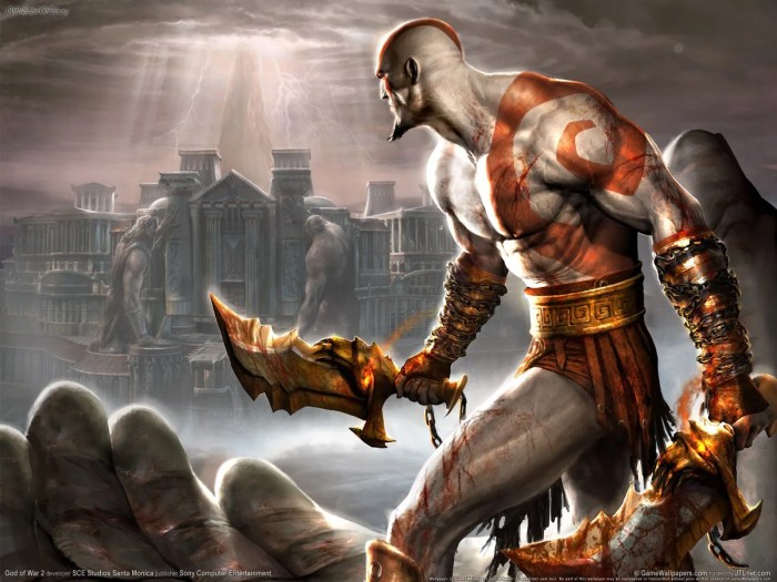 Gameplay god of war 1