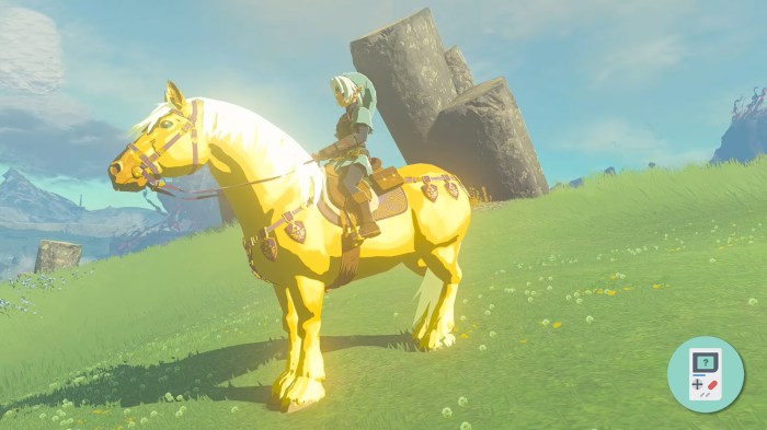 Zelda golden horse name