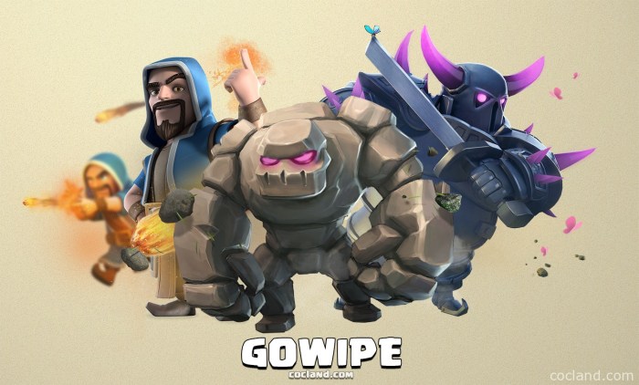 Clash of clan gowipe