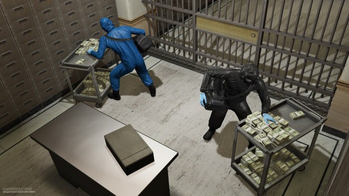 The bank heist thief
