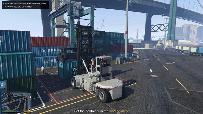 Gta v scouting the port