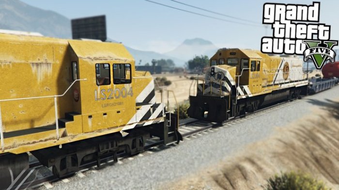 Stop the train gta 5