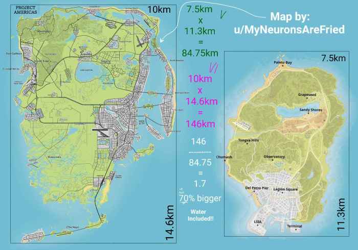 How accurate is gta 5 map