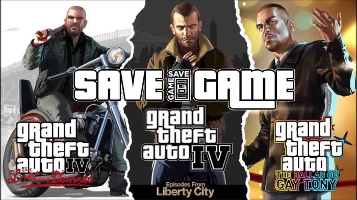 Save game gta iv 100