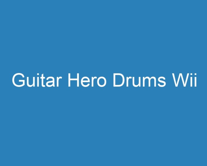 Hero guitar drum drums set xbox band warriors rock kit