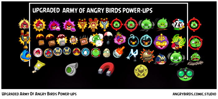 Angry birds power ups