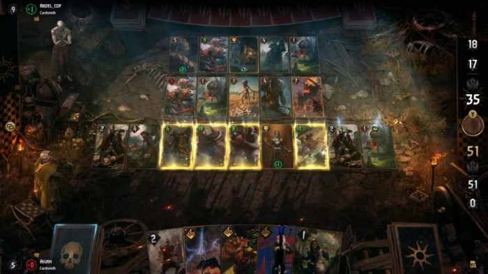 Building a gwent deck