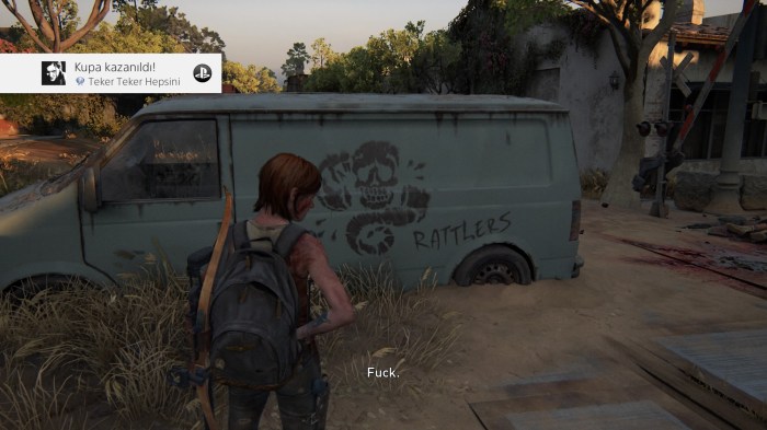 The last of us platinum