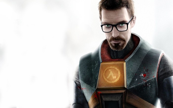 Half life freeman gordon wallpaper wallpapers games game