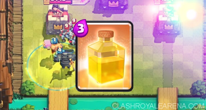 Heal spell clash royale