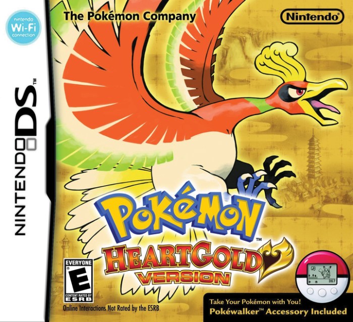 Ho oh pokemon heart gold