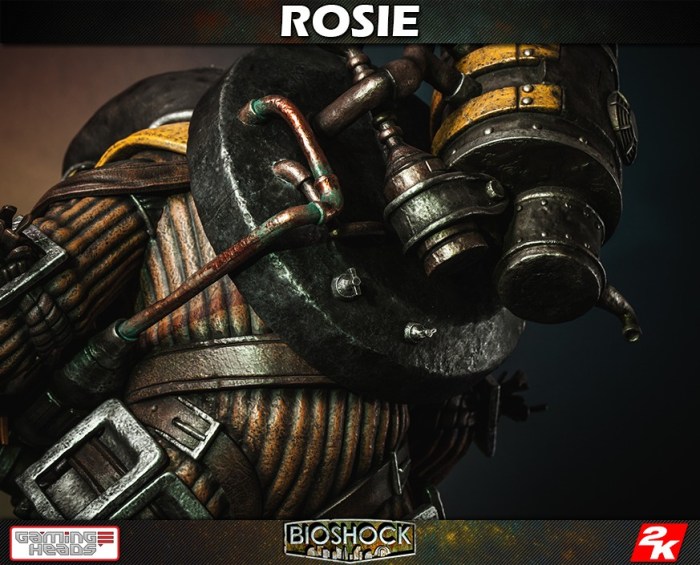 Bioshock big daddy statue rosie exclusive