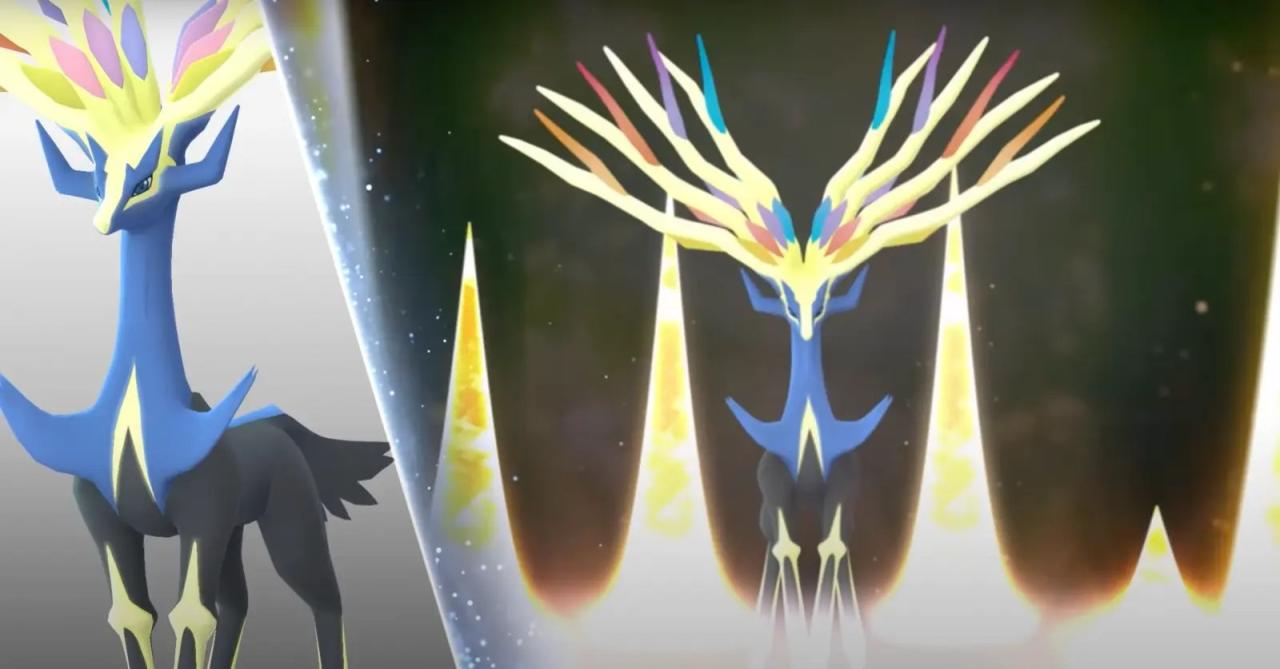 Pokemon pokedex xerneas active