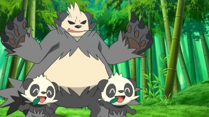 Pangoro pancham evolve