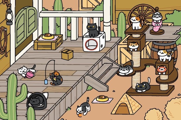 Neko atsume cats