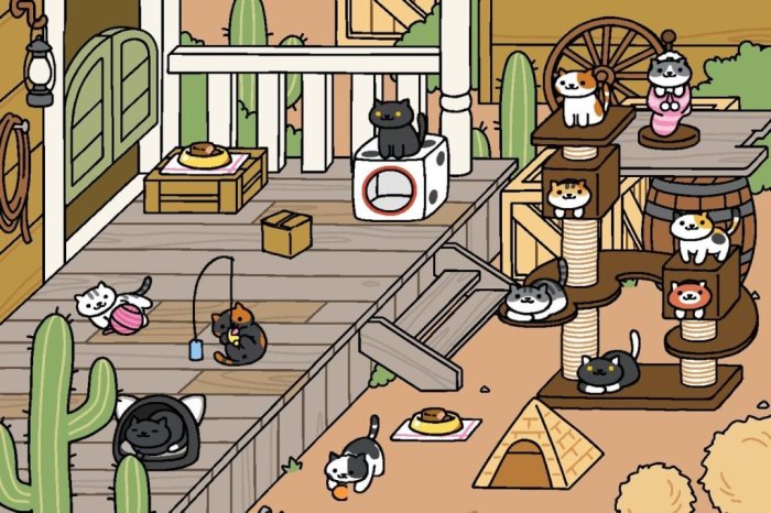 Rare cats on neko atsume