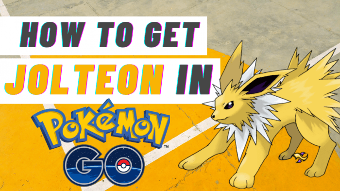 How to get a jolteon
