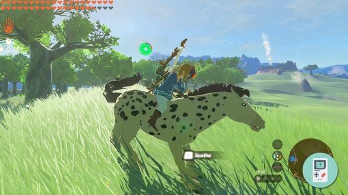 Zelda cavallo tame domare botw gamesource cavalli