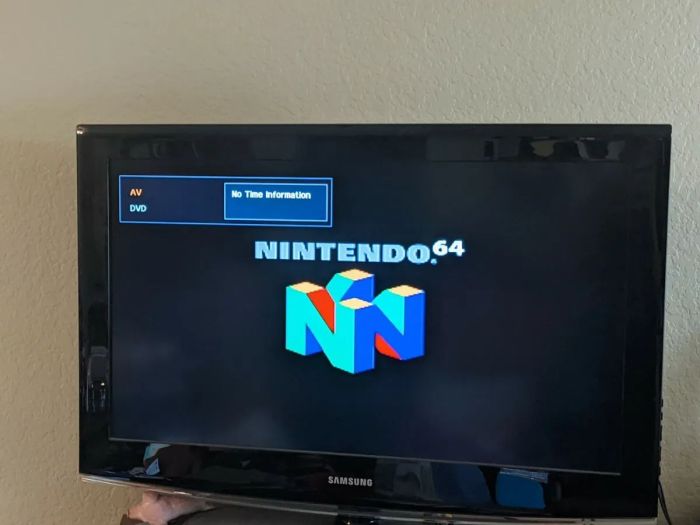 Hook up n64 to new tv