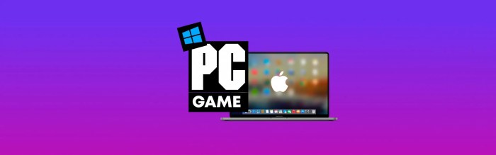 Windows games on mac