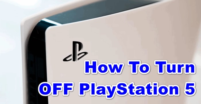 How to turn off the ps3