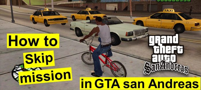 San andreas skip mission