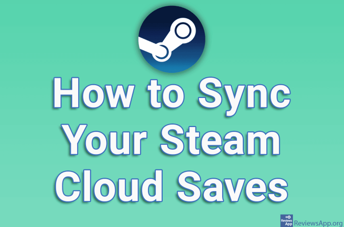 Sync steam cloud saves