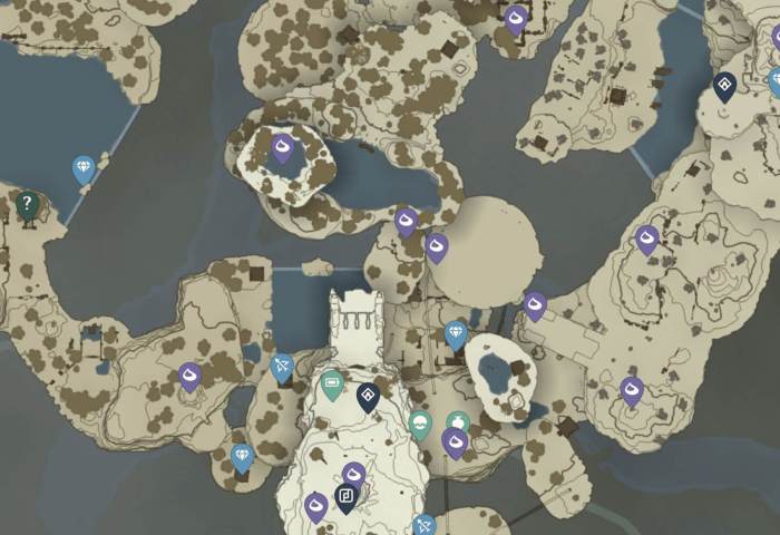 Totk bubble frog map