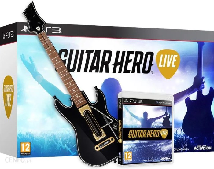 Guitar hero live controller xbox wii old game activision rock trailer button play tv band ps4 review racing ford rhythm