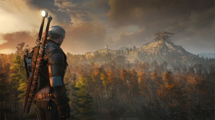 Witcher wild hunt screenshots game screenshot revealed two geralt