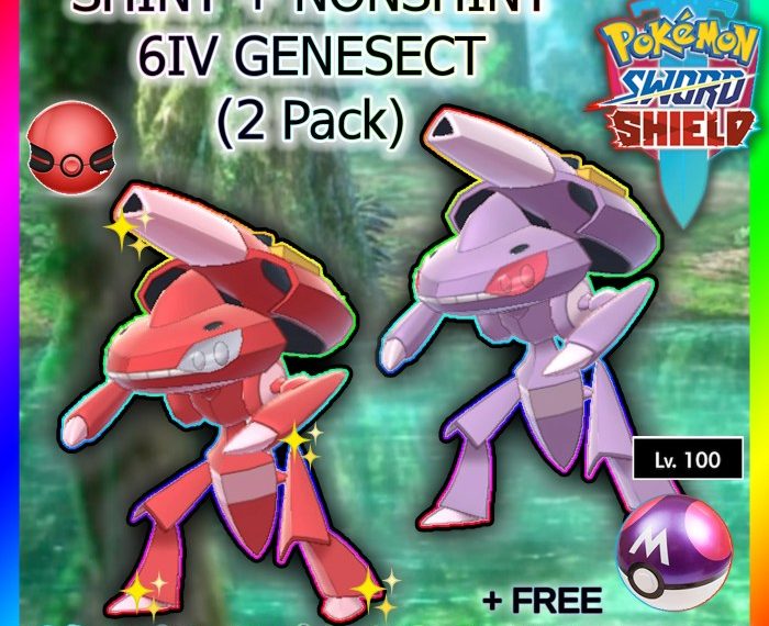 Genesect forms pokemon