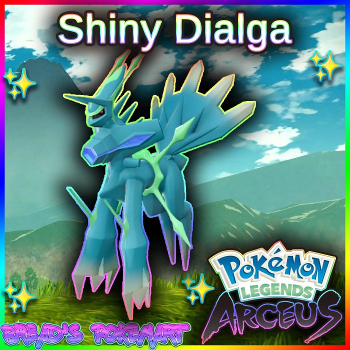 Shiny origin form dialga