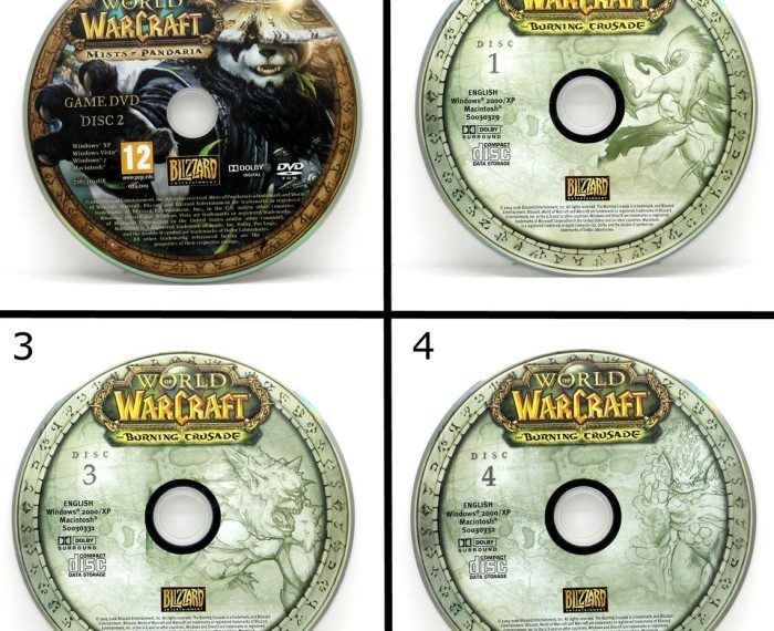 Wow retrieve the discs