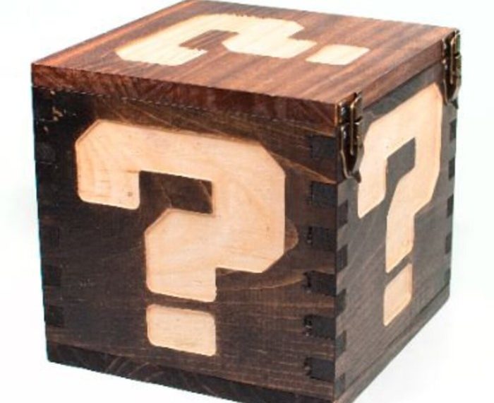 Diy mario question block