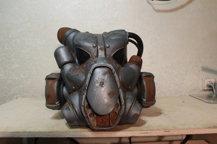 X01 power armor helmet