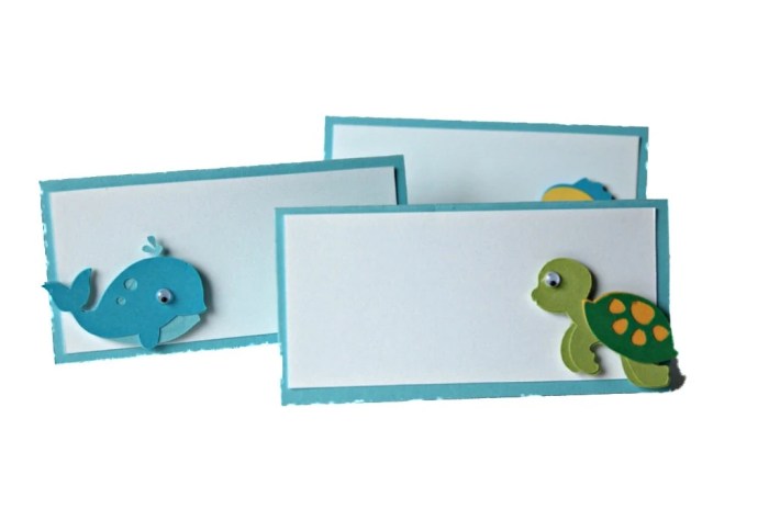 Under the sea name tags