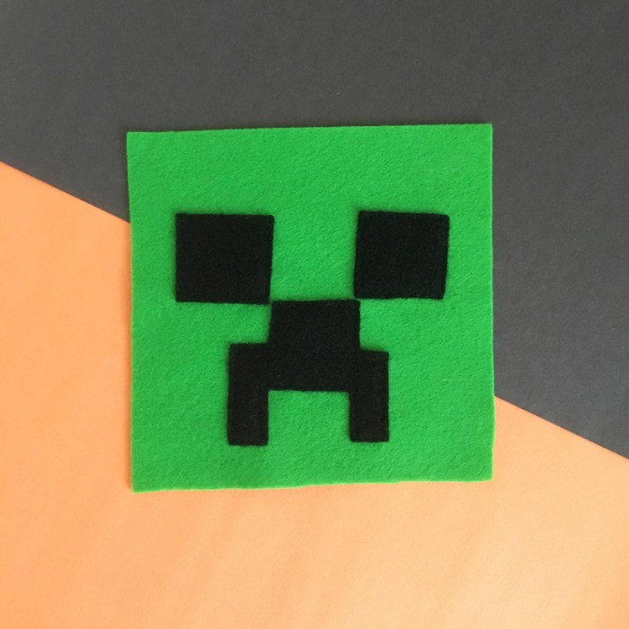 Minecraft patch iron on