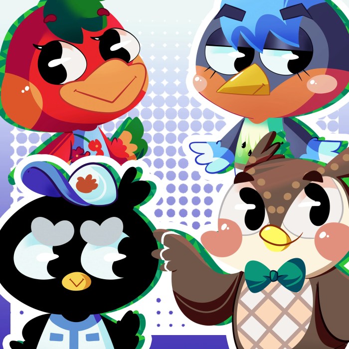 Crossing animal mmd dl birds pack deviantart animals