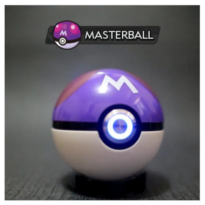 Light up pokemon ball